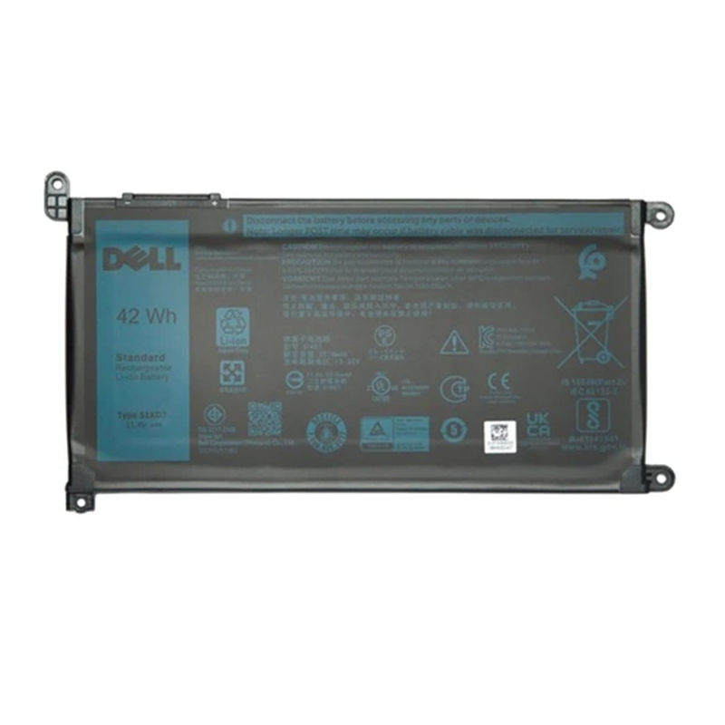 FY8XM Dell Chromebook Latitude 14 3400 Laptop Battery Replacement 3-cell 11.4V 42Wh