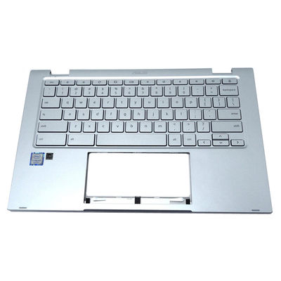 90NX02G1-R31US0 Asus Chromebook 14 C433TA/Flip C433 Palmrest met toetsenbord bovenkast Zilver
